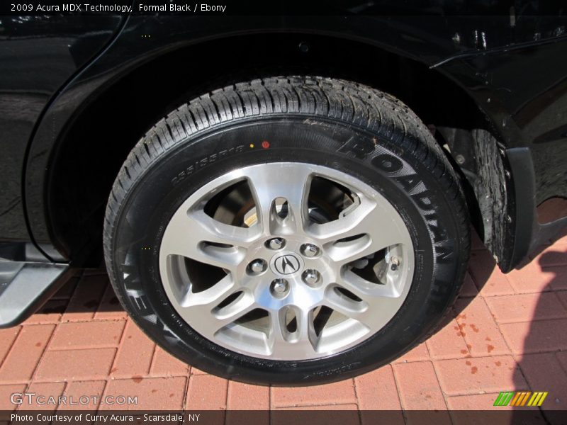 Formal Black / Ebony 2009 Acura MDX Technology