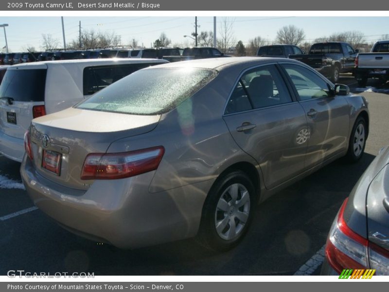 Desert Sand Metallic / Bisque 2009 Toyota Camry LE