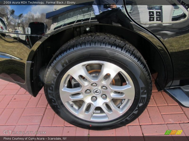 Formal Black / Ebony 2009 Acura MDX Technology