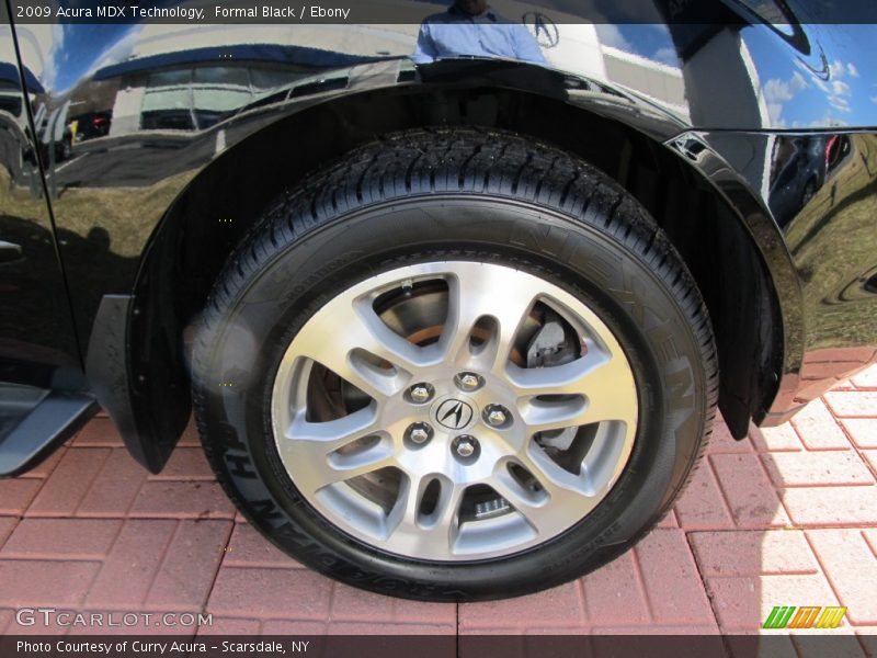 Formal Black / Ebony 2009 Acura MDX Technology