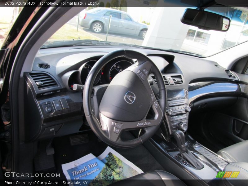 Formal Black / Ebony 2009 Acura MDX Technology
