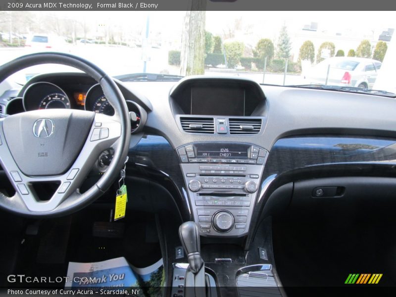 Formal Black / Ebony 2009 Acura MDX Technology
