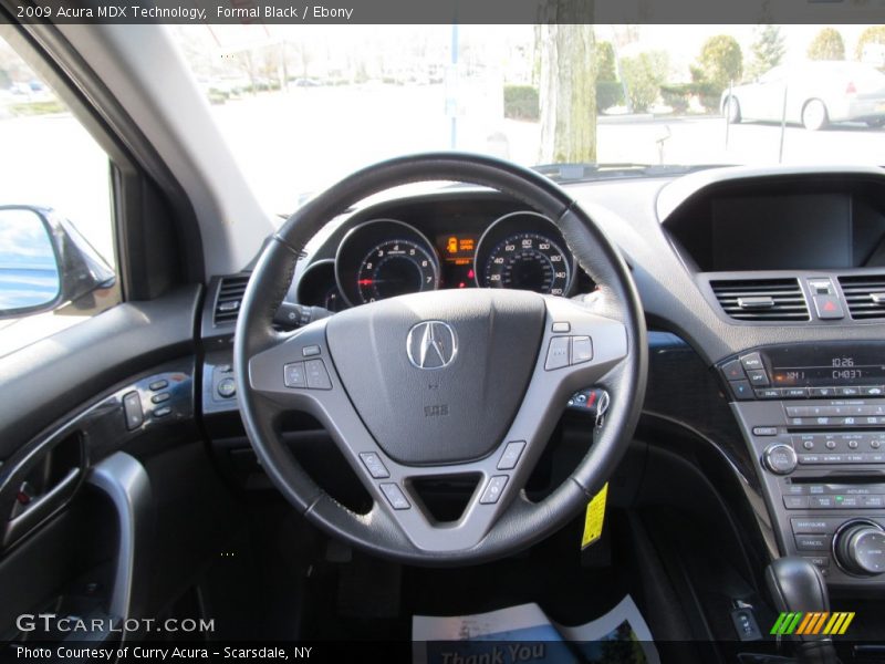 Formal Black / Ebony 2009 Acura MDX Technology