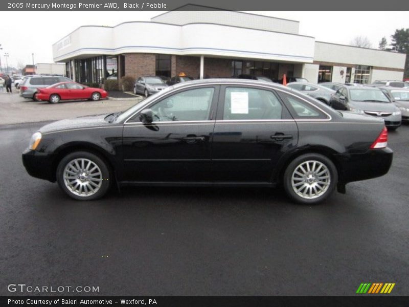 Black / Pebble 2005 Mercury Montego Premier AWD