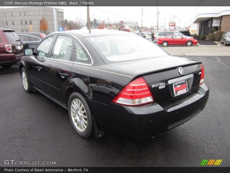 Black / Pebble 2005 Mercury Montego Premier AWD
