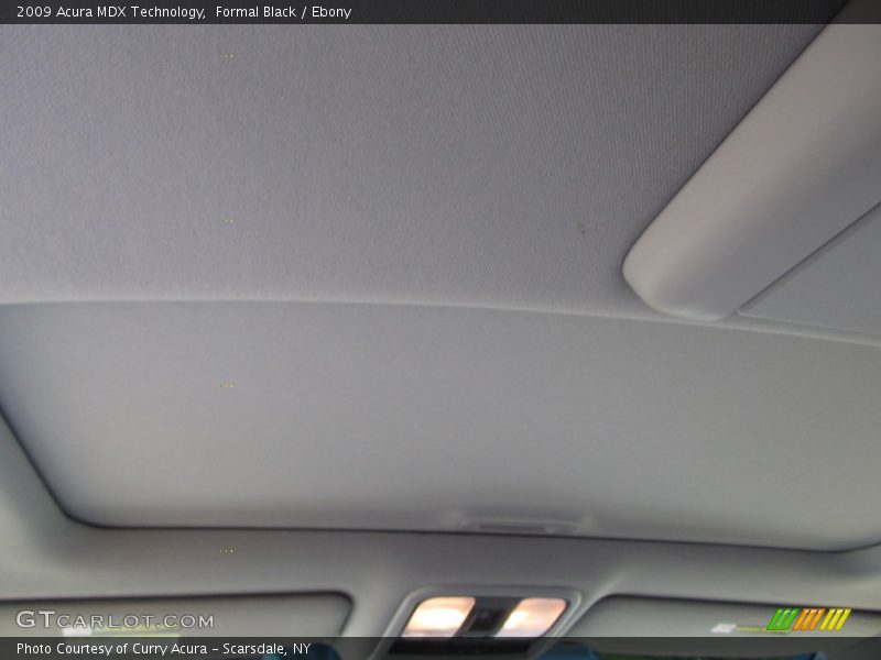 Formal Black / Ebony 2009 Acura MDX Technology