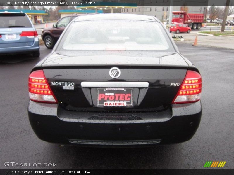 Black / Pebble 2005 Mercury Montego Premier AWD