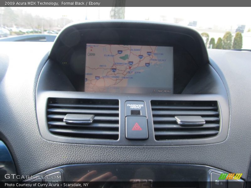 Formal Black / Ebony 2009 Acura MDX Technology