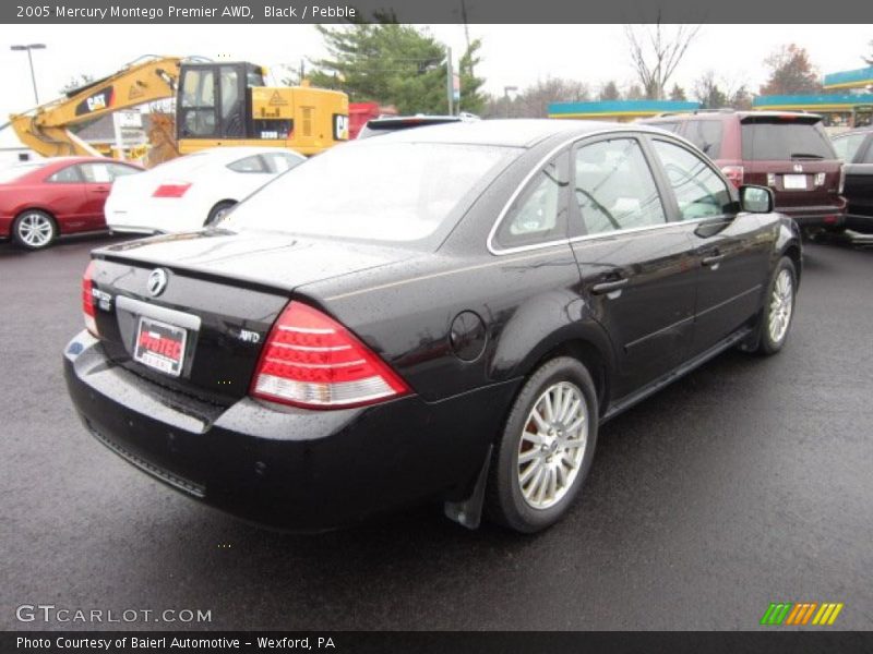 Black / Pebble 2005 Mercury Montego Premier AWD