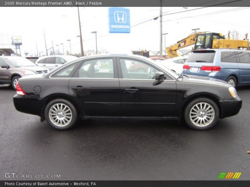 Black / Pebble 2005 Mercury Montego Premier AWD