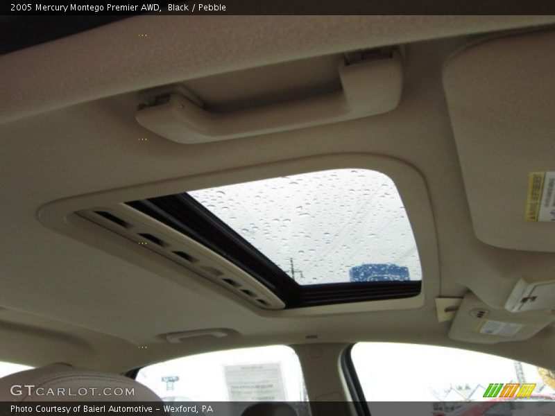 Black / Pebble 2005 Mercury Montego Premier AWD