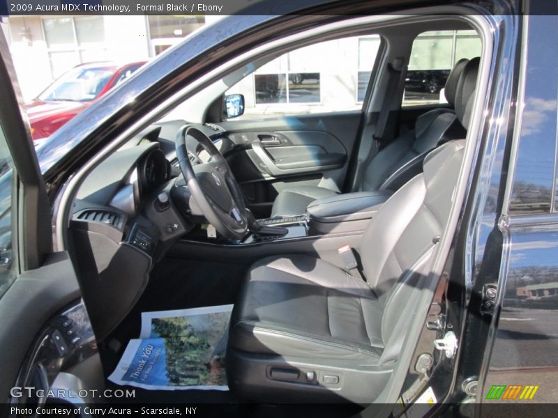 Formal Black / Ebony 2009 Acura MDX Technology