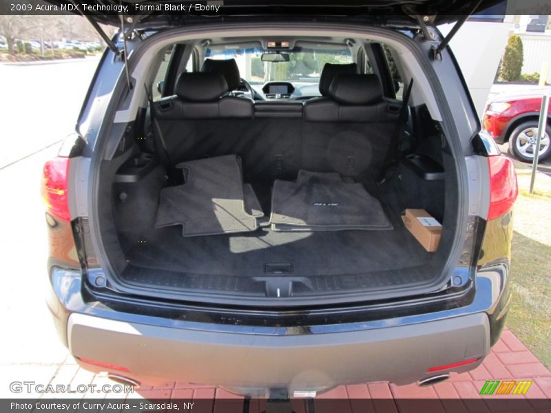 Formal Black / Ebony 2009 Acura MDX Technology
