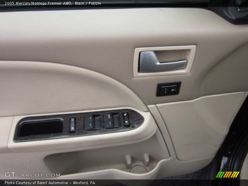 Black / Pebble 2005 Mercury Montego Premier AWD