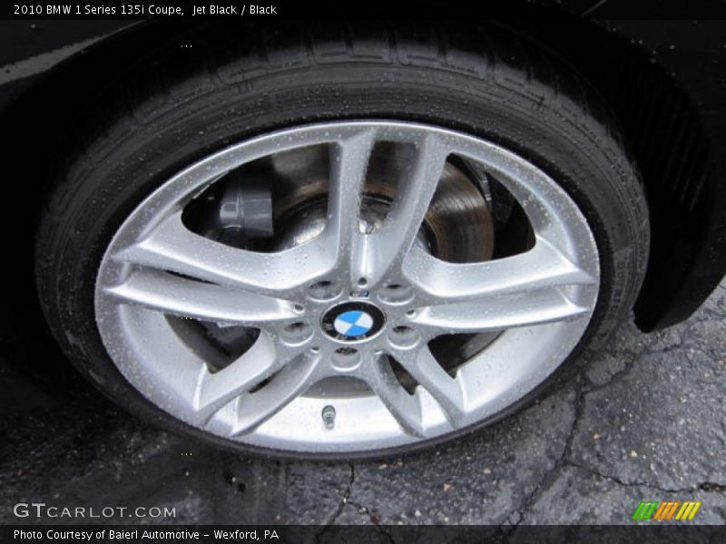 Jet Black / Black 2010 BMW 1 Series 135i Coupe