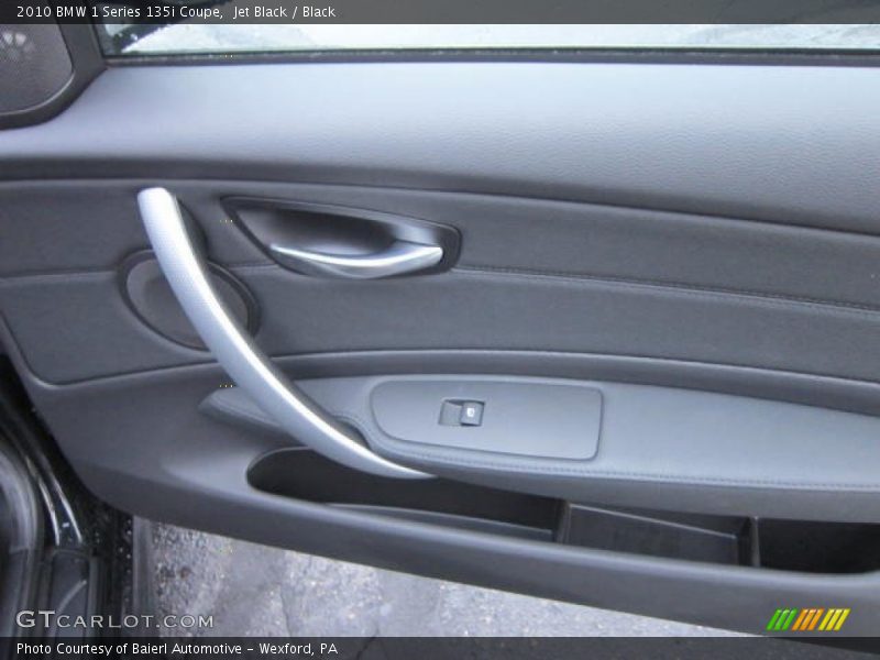Jet Black / Black 2010 BMW 1 Series 135i Coupe