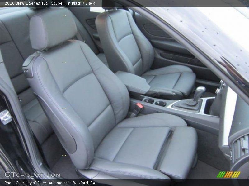Jet Black / Black 2010 BMW 1 Series 135i Coupe