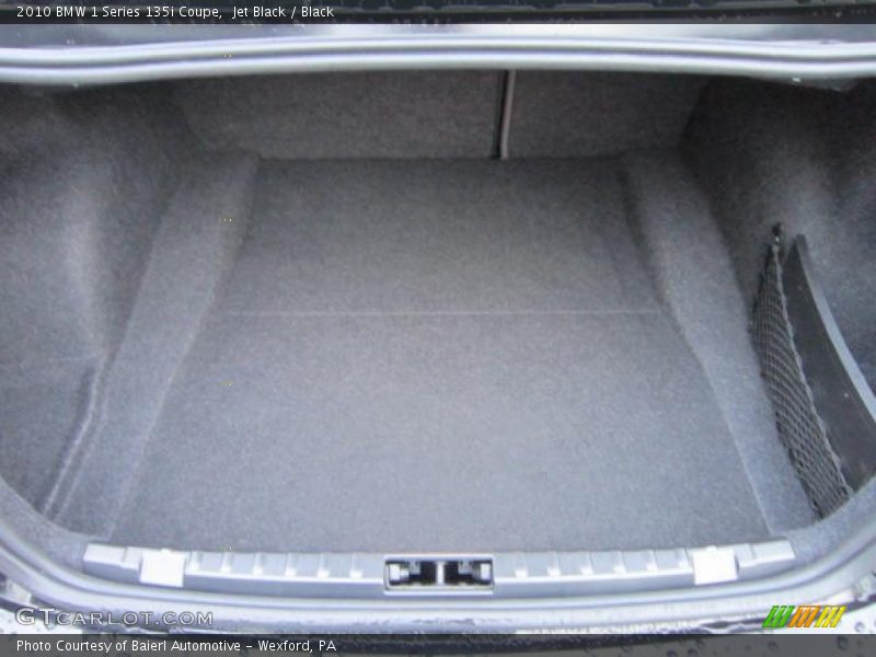 Jet Black / Black 2010 BMW 1 Series 135i Coupe