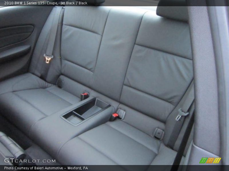 Jet Black / Black 2010 BMW 1 Series 135i Coupe