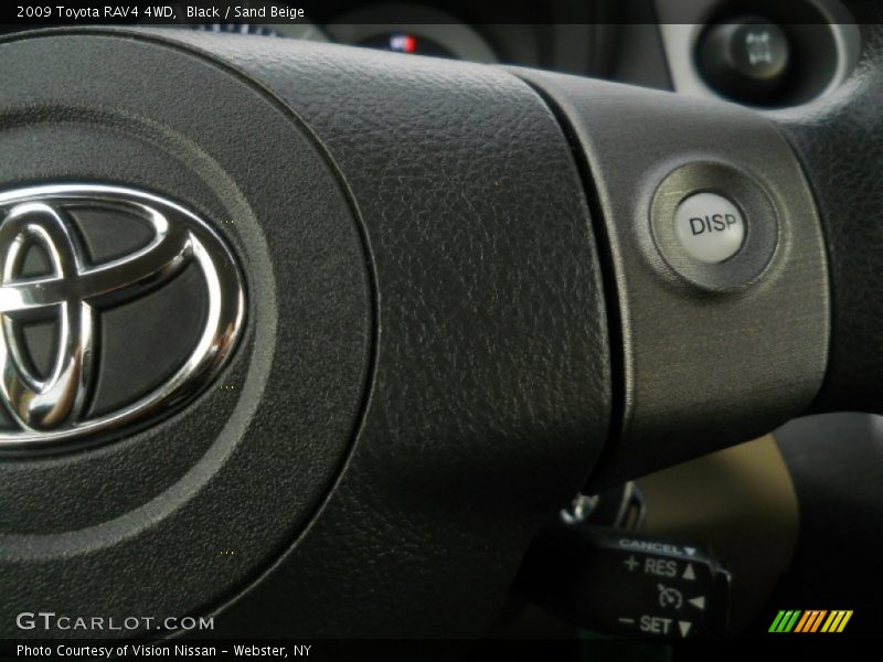 Black / Sand Beige 2009 Toyota RAV4 4WD