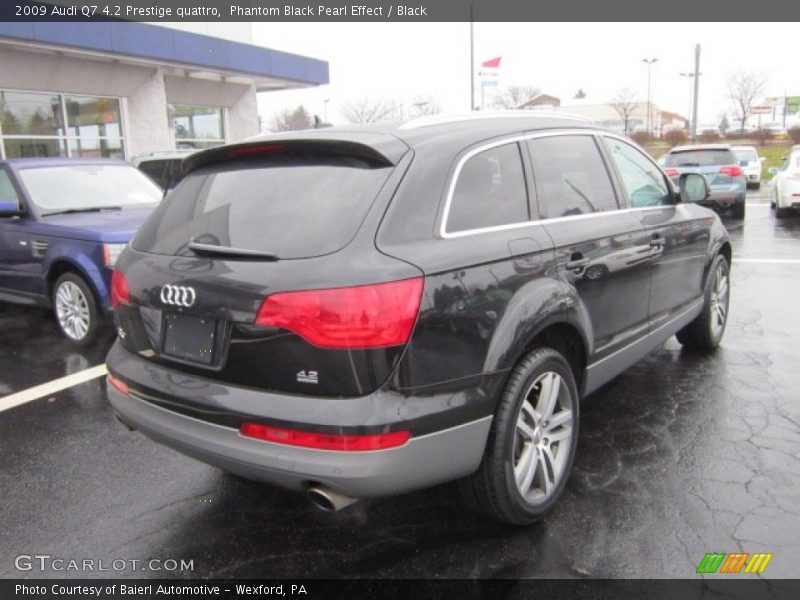 Phantom Black Pearl Effect / Black 2009 Audi Q7 4.2 Prestige quattro
