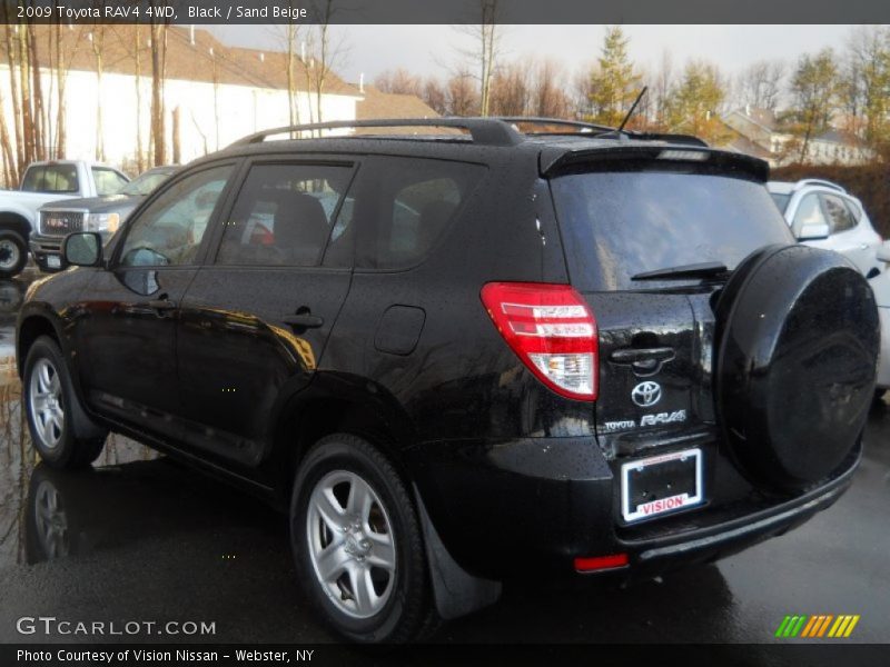 Black / Sand Beige 2009 Toyota RAV4 4WD