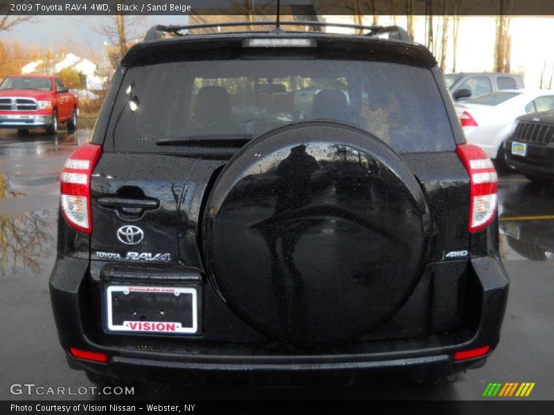 Black / Sand Beige 2009 Toyota RAV4 4WD
