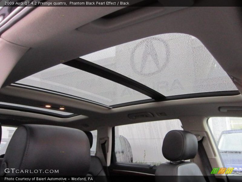 Phantom Black Pearl Effect / Black 2009 Audi Q7 4.2 Prestige quattro
