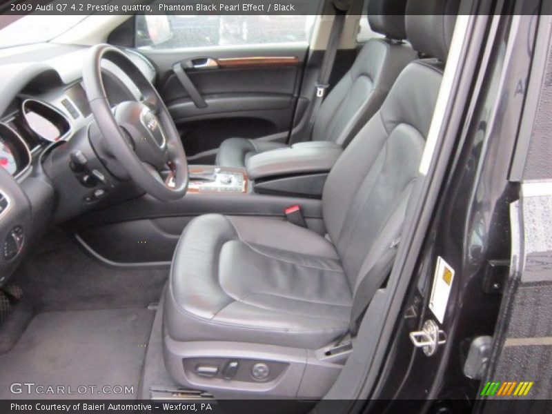 Phantom Black Pearl Effect / Black 2009 Audi Q7 4.2 Prestige quattro