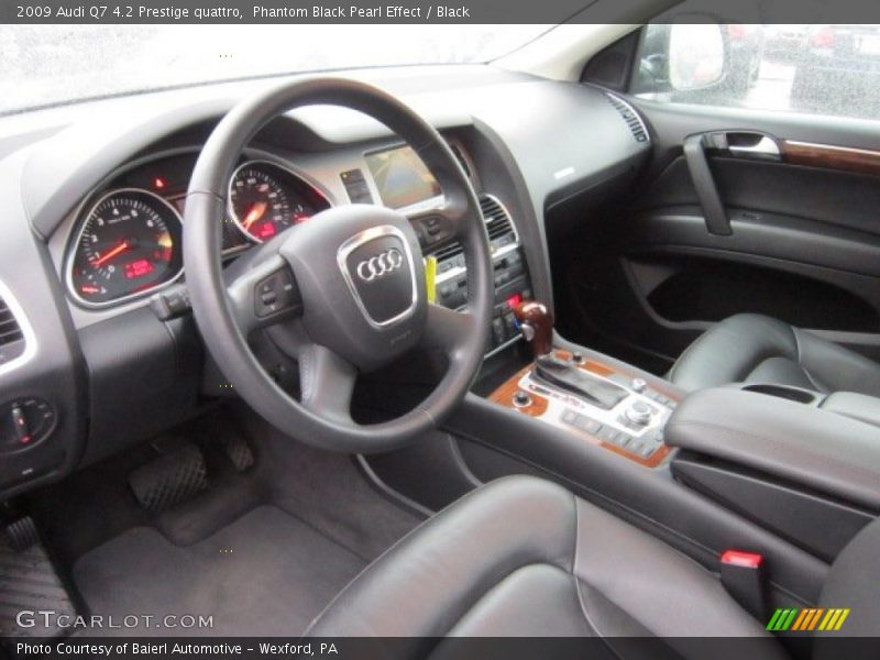 Phantom Black Pearl Effect / Black 2009 Audi Q7 4.2 Prestige quattro