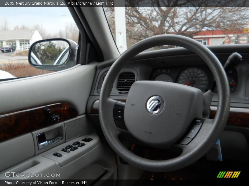 Vibrant White / Light Flint 2005 Mercury Grand Marquis GS