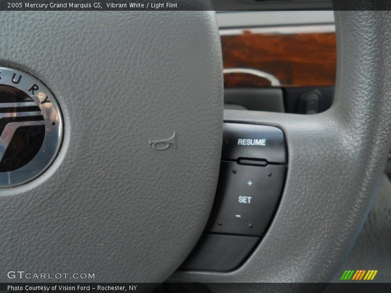 Vibrant White / Light Flint 2005 Mercury Grand Marquis GS