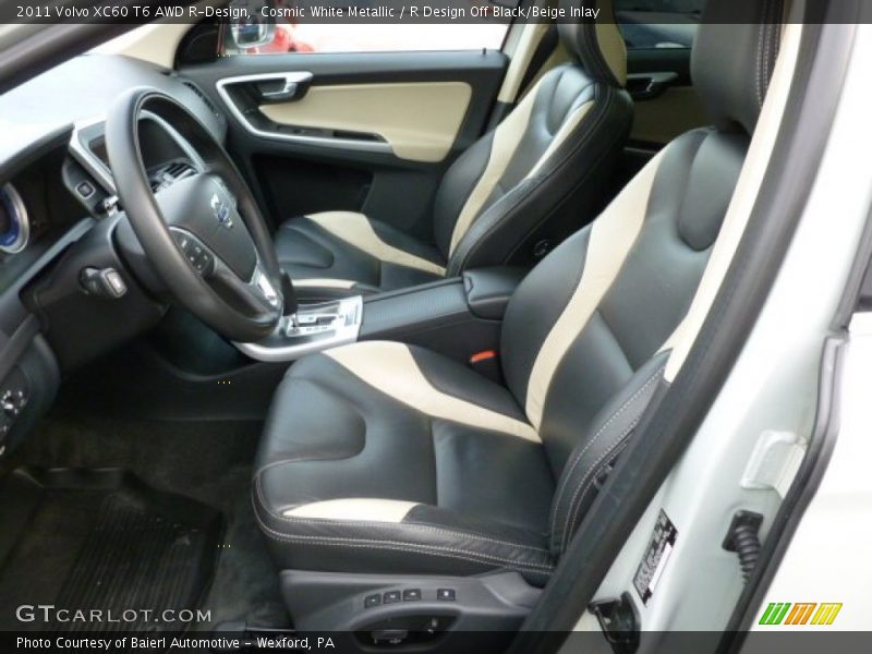 Front Seat of 2011 XC60 T6 AWD R-Design