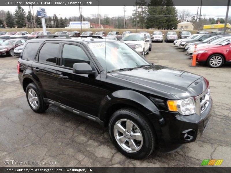 Black / Charcoal Black 2010 Ford Escape XLT 4WD