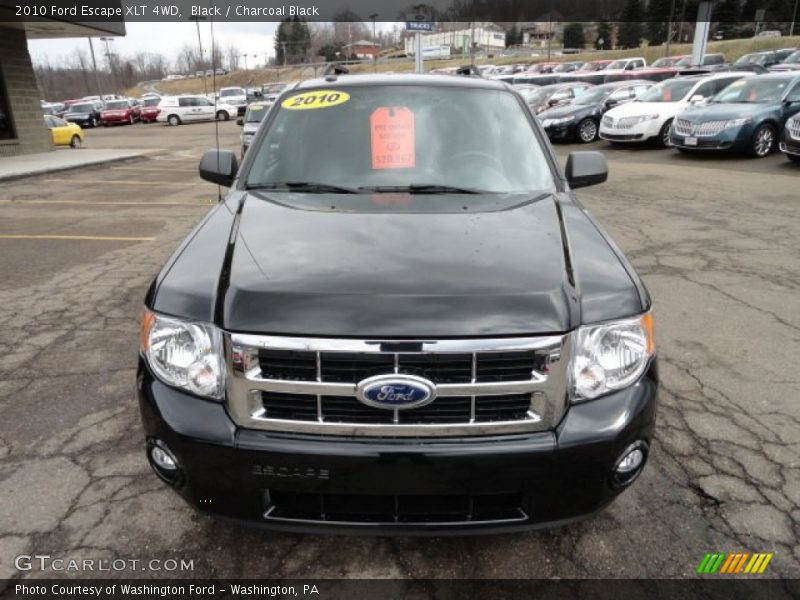Black / Charcoal Black 2010 Ford Escape XLT 4WD