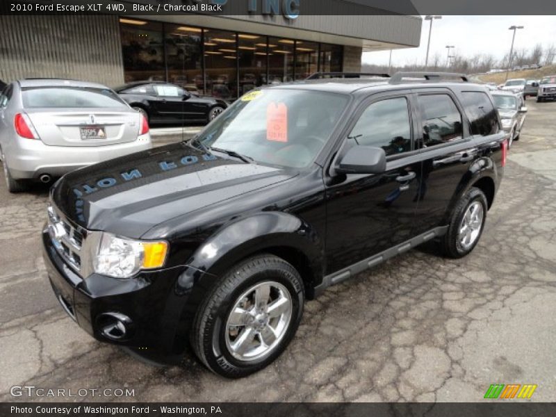 Black / Charcoal Black 2010 Ford Escape XLT 4WD