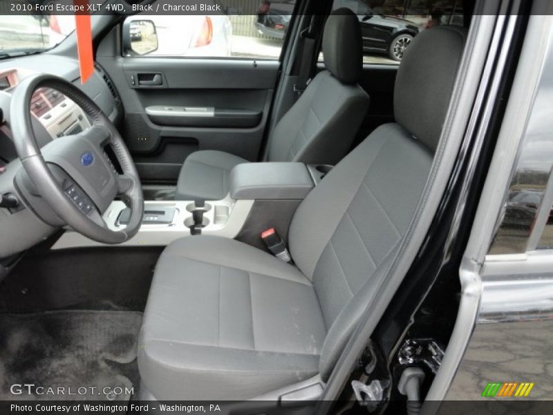 Black / Charcoal Black 2010 Ford Escape XLT 4WD