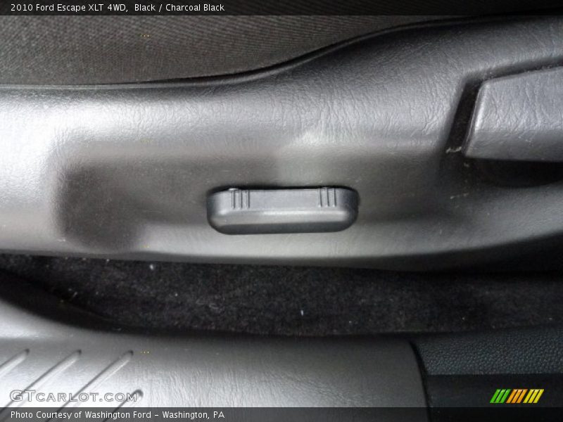 Black / Charcoal Black 2010 Ford Escape XLT 4WD