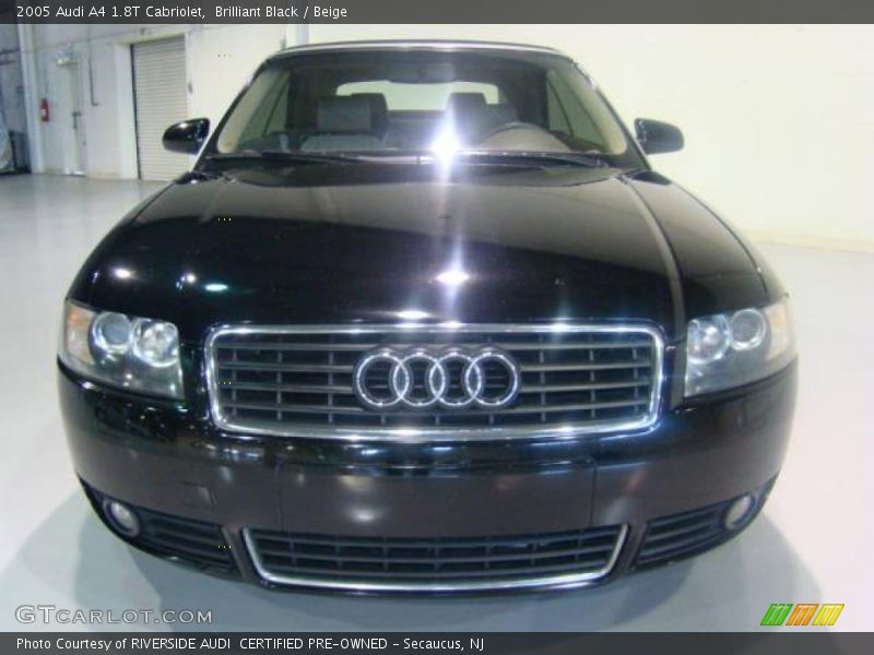 Brilliant Black / Beige 2005 Audi A4 1.8T Cabriolet