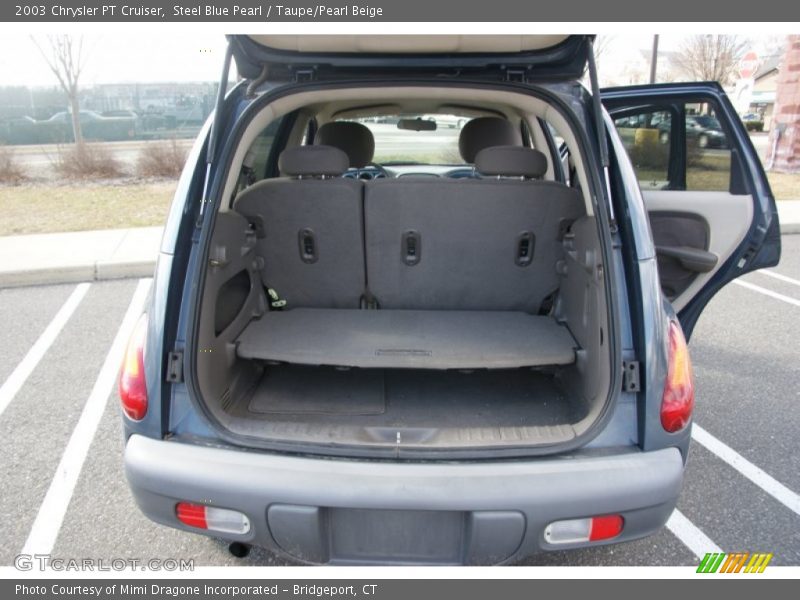 Steel Blue Pearl / Taupe/Pearl Beige 2003 Chrysler PT Cruiser