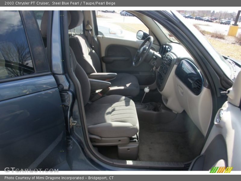 Steel Blue Pearl / Taupe/Pearl Beige 2003 Chrysler PT Cruiser