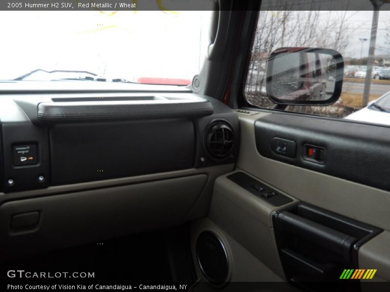 Red Metallic / Wheat 2005 Hummer H2 SUV