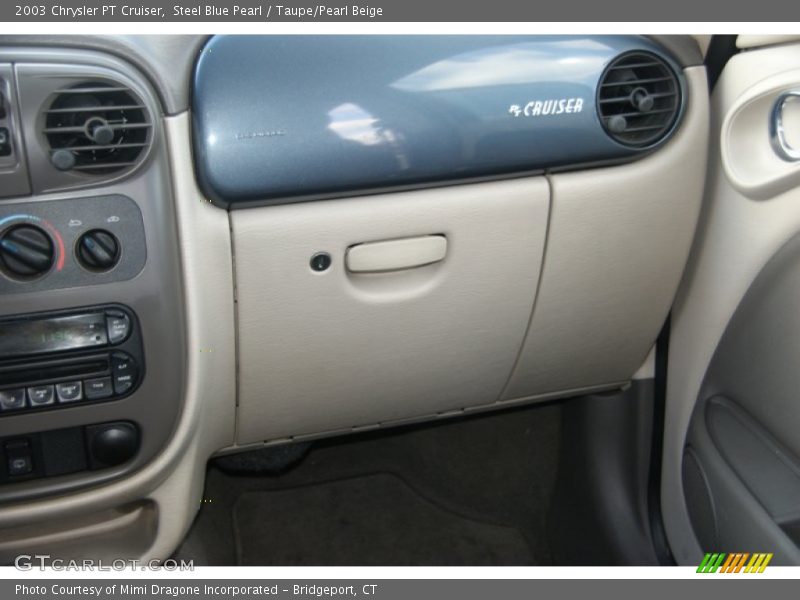 Steel Blue Pearl / Taupe/Pearl Beige 2003 Chrysler PT Cruiser