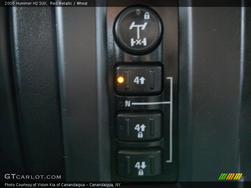 Red Metallic / Wheat 2005 Hummer H2 SUV