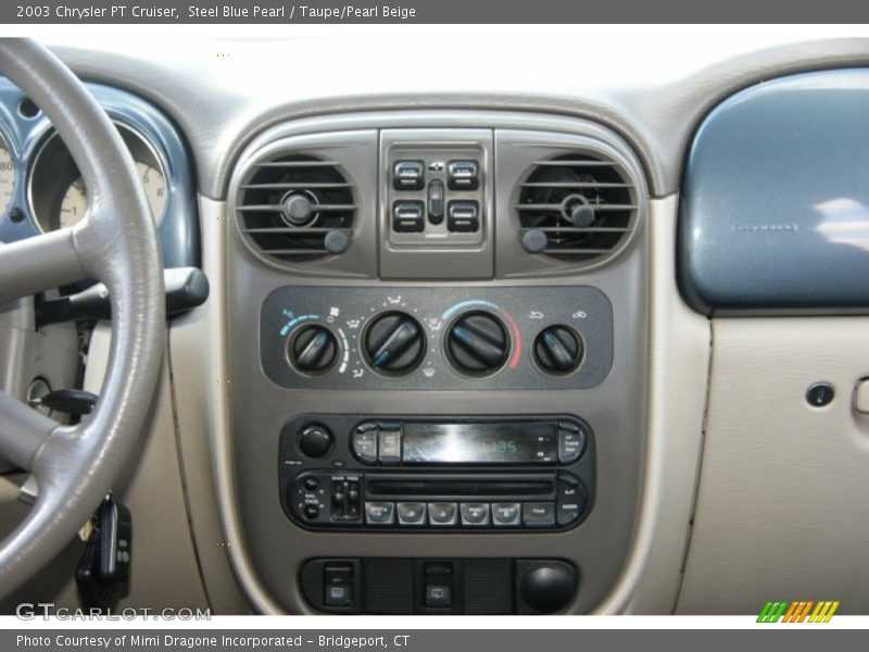 Steel Blue Pearl / Taupe/Pearl Beige 2003 Chrysler PT Cruiser