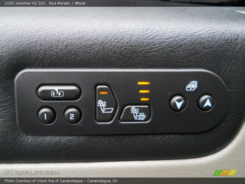 Red Metallic / Wheat 2005 Hummer H2 SUV