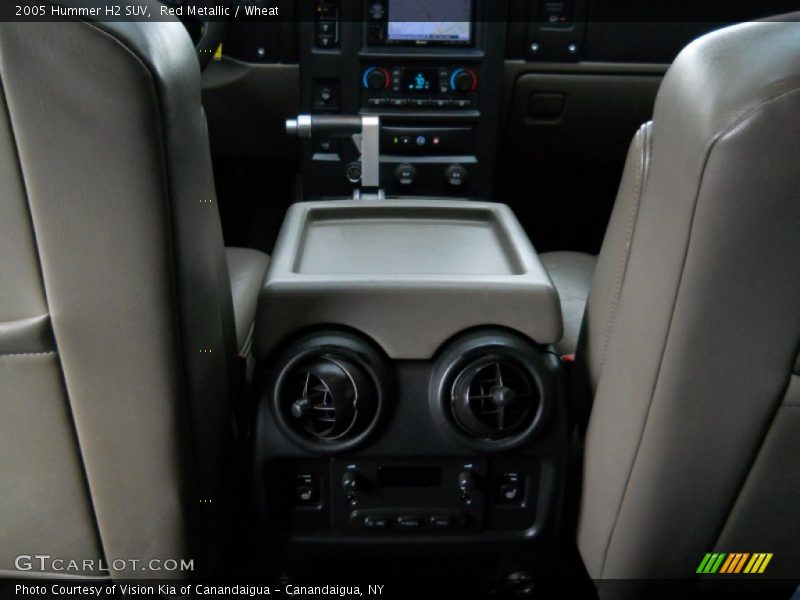 Red Metallic / Wheat 2005 Hummer H2 SUV