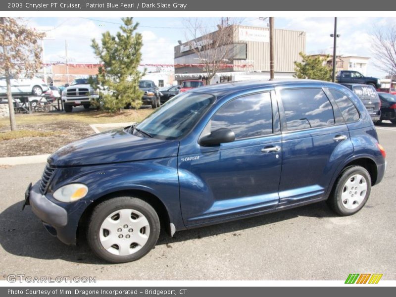 Patriot Blue Pearl / Dark Slate Gray 2003 Chrysler PT Cruiser