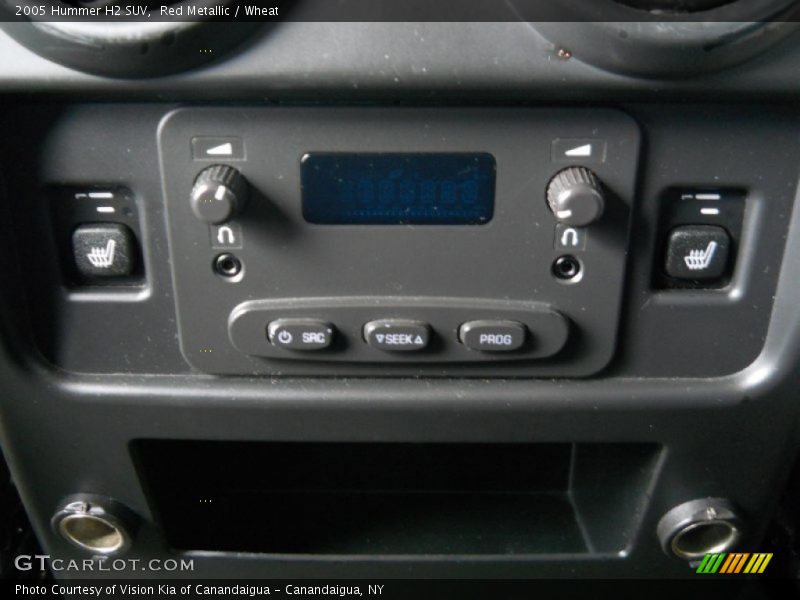 Red Metallic / Wheat 2005 Hummer H2 SUV