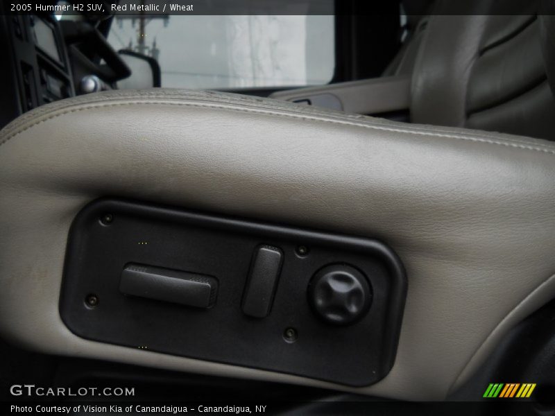 Red Metallic / Wheat 2005 Hummer H2 SUV